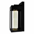 Cwi Lighting Rochester Led Integrated Black Outdoor Wall Light 1696W5-1-101-A